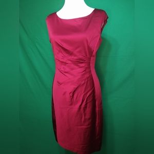 Ralph Lauren dress size 10 Burgundy sleeveless